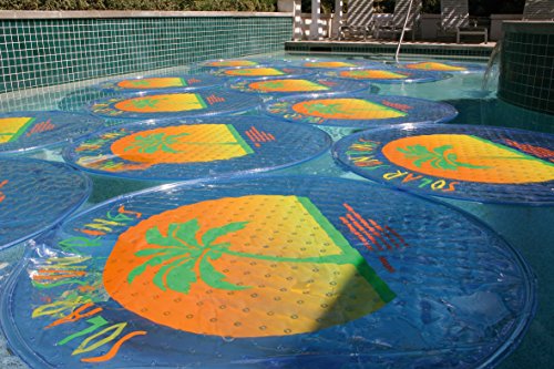 Sun Ring Palm Tree Round Solar Cover