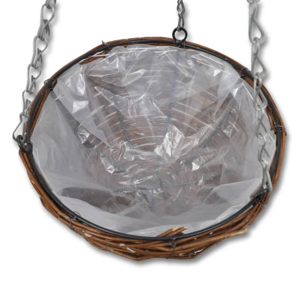 Grand pot de fleurs extérieur pour balcon - Pot de fleurs suspendu - Pot à herbes suspendu - Solution idéale pour un jardinage peu encombrant et des plantes saines
