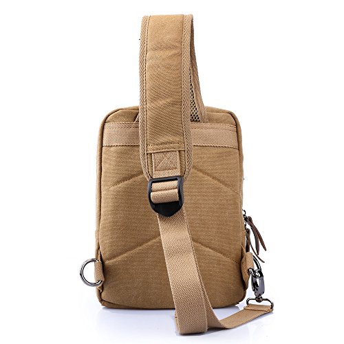 Xincada Mens Sling Bag Chest Shoulder Bags Canvas Crossbody Backpack Messenger Bag Small Travel Bags #TOP2