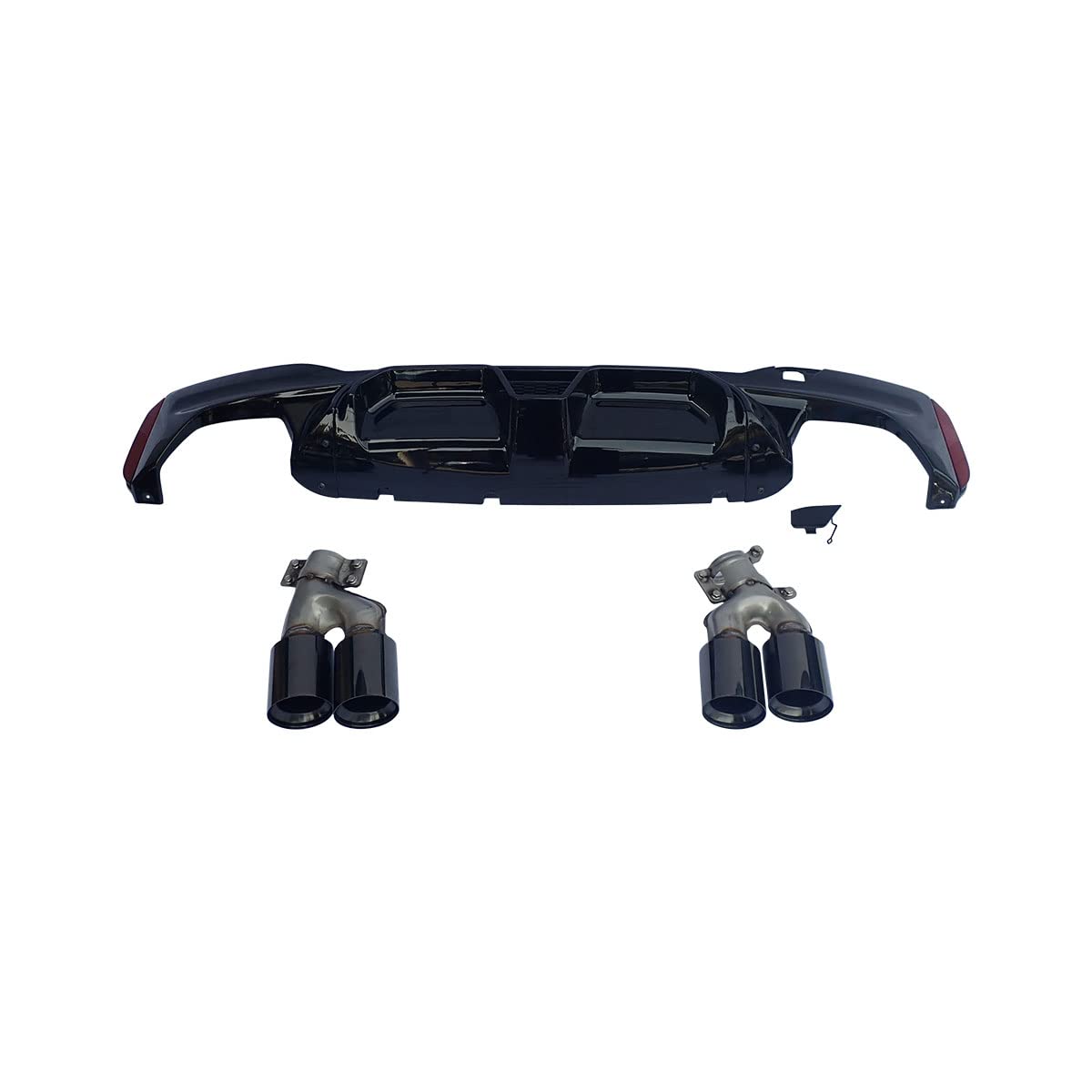 レガシィBN後期型 マフラーカッター　マフラーカバー　ディフューザーセット レガシィBN後期型 マフラーカッターマフラーカバーディフューザーセット