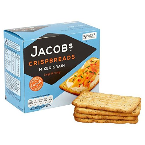 Jacob's Crispbreads Mixed Grain 5 x 4 per pack Grocery