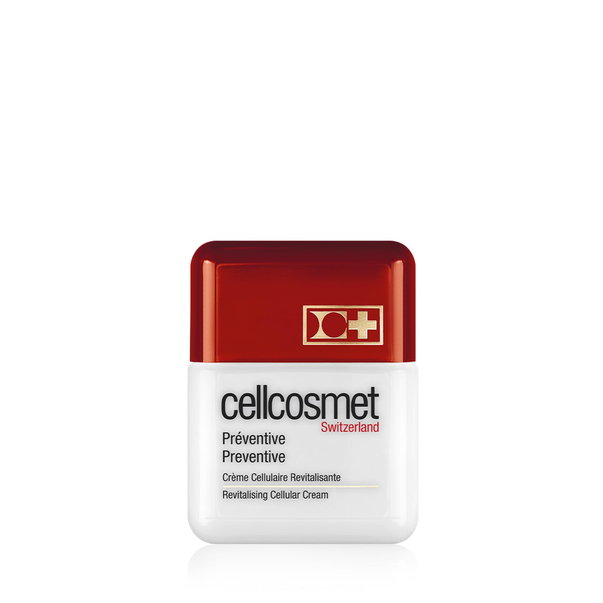Cellcosmet Preventative Face Cream - Revitalizing Daily Moisturizer and Anti-Aging Treatment (1.7 oz)