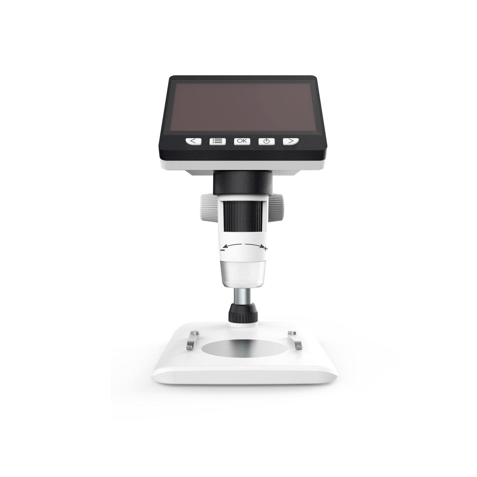Zestaw Mikroskopowy 1080P 1000X, Mikroskop Elektronowy Z 4,3-Calowym Ekranem Lcd, Lupa Podświetlana Diodami Led, Szkiełka Mikroskopowe Do Naprawy Telefonów Komórkowych,