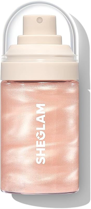 Bruma fixadora de maquiagem luminosa à prova d’água SHEGLAM Light Me Up, 3,84 oz