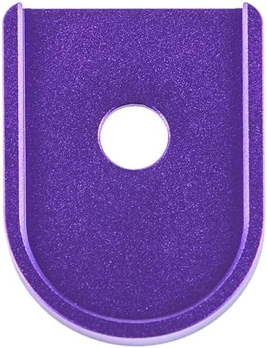 Advanblack Axion CNC Machined Seat Bolt Post Knob Cover, Aluminum Seat Bolt Screw Cover Compatible with Harley Touring, Softail, Dyna, Road King, Street Glide, Electra Glide 1996-2025 (Purple)