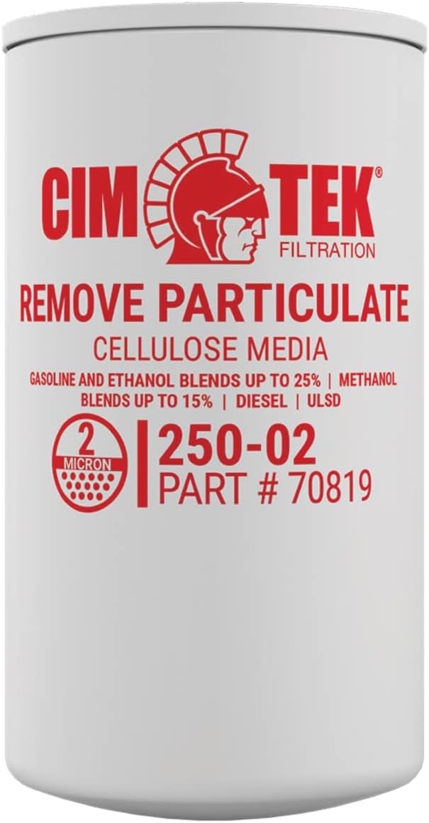 Cim-Tek 70819 2-Micron Particulate Fuel Filter - CIM250E02