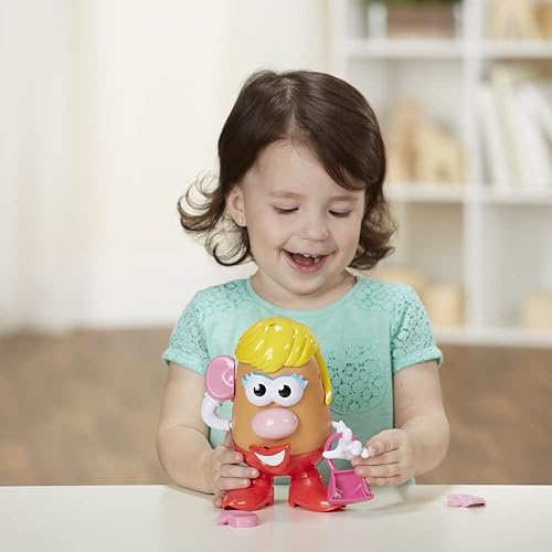 Miniatura 5 de Mr. Potato Head Mrs. Potato Head - Juguete clásico para niños de 2 años en adelante, incluye 12 piezas y piezas para crear caras divertidas