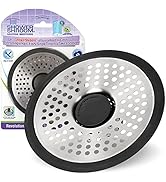 ShowerShroom SHSULT755 Ultra Revolutionary Shower Hair Catcher Drain Protector, Stainless
