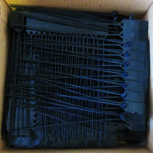 (Lot of 1000) Black Fire Extinguisher Tamper Seal, Zip Ties Work for Many Other Applications