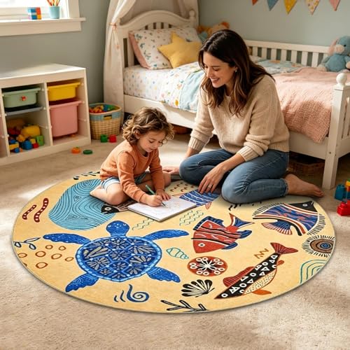 Tapis de sol jeu en velours doux pour lecture et activités enfant