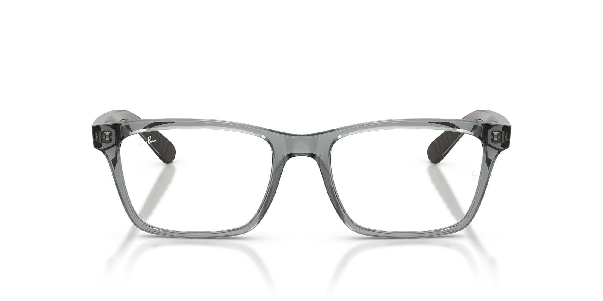 Photo 1 of Ray-Ban RX7025 Prescription Eyewear Frames, Light Grey/Demo Lens, 55 mm