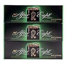 Nestle After Eight, Dark Mint Thins 30 Mints - 300g/10.5oz, PACK - 3