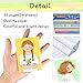 Bindundun 48 Pcs Mini Dairies & Writing Pads,Notepads That Fit Anywhere,Cute Style Pocket Notebook for School classroom prizes Supplies,12 Styles