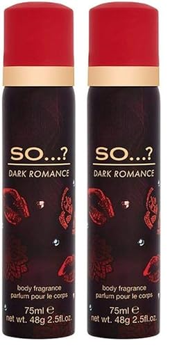 So…? Womens Dark Romance Fragrance Mist 75ml (Pack of 2)