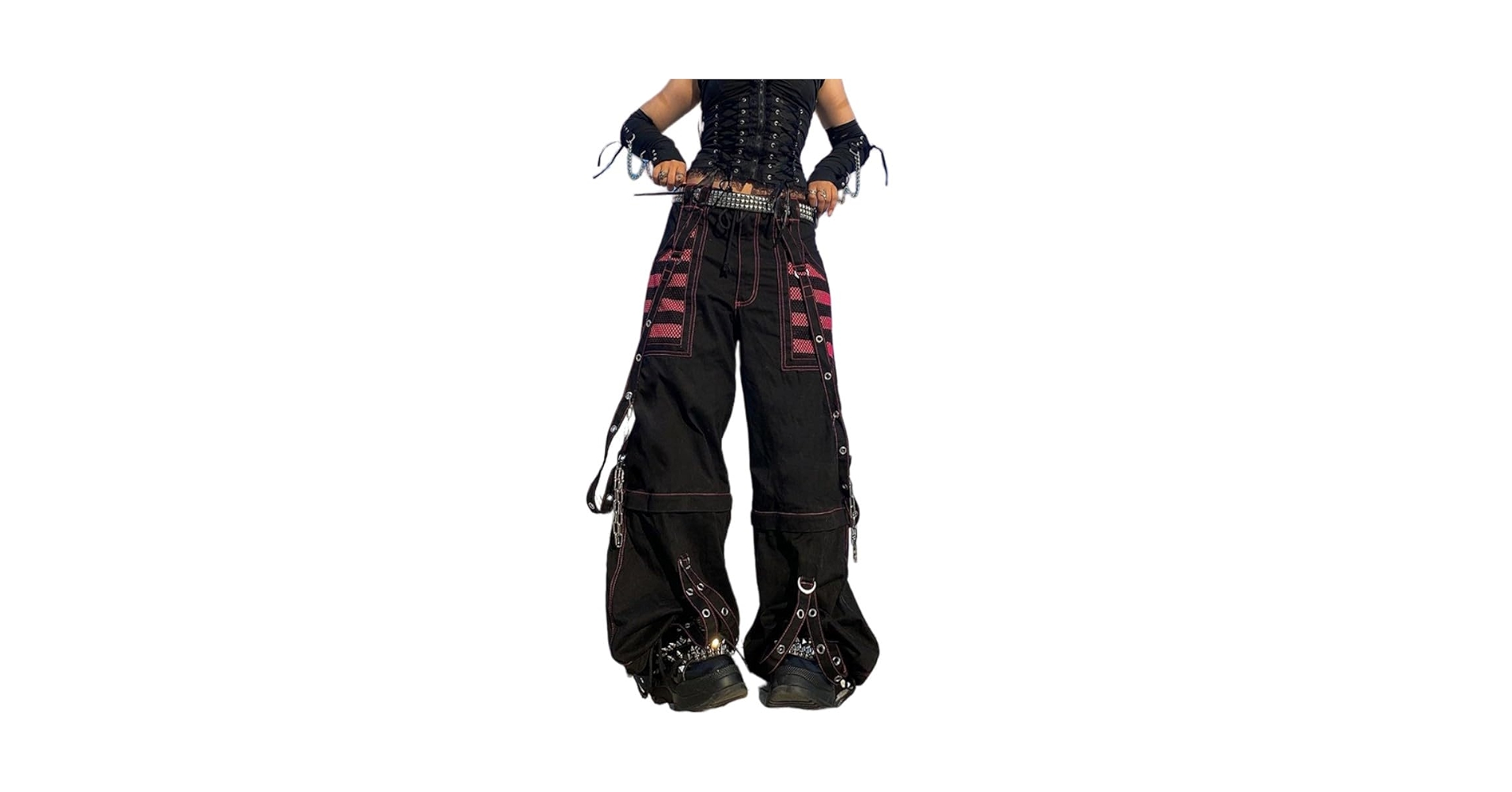 Amazon.com: Y2k Pants Women Gothic Baggy Cargo Pants