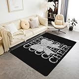 Application: Ce tapis de zone décorera votre salon, chambre à coucher, salle à manger, bureau à domicile, cuisine, salle de jeux, entrée, chambre des enfants, couloir, balcon, dortoir, peut être usded comme tapis de yoga pour femmes et tapis de jeux pour enfants
