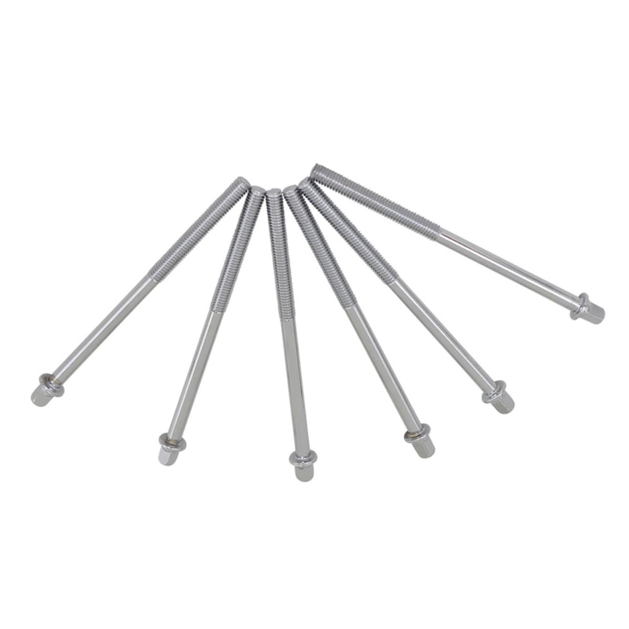 COSMEVIVI 6pcs Drum Screws Snare Drum Tension Lug Screws Snare Drum Hardware Jazz Screws Drum Lug Mounting Screws Drum Repair Parts Drum Screw Rods Drum Tension Rods 11cm Drum Repair Kit