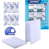 Protector saludable: el antimosquito físico es mejor que el proceso químico, la red invisible, asegura la transmisión de luz y transpirable, al mismo tiempo mantiene las moscas, avispas, mosquitos y otros insectos no deseados, es un buen ayudante en verano.