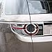 YIWANG ABS Chrome Rear Tail Light Lamp Cover Trim 4pcs/Set for Land Rover Discovery Sport 2015-2017 Car Accessories (Matt Silver)