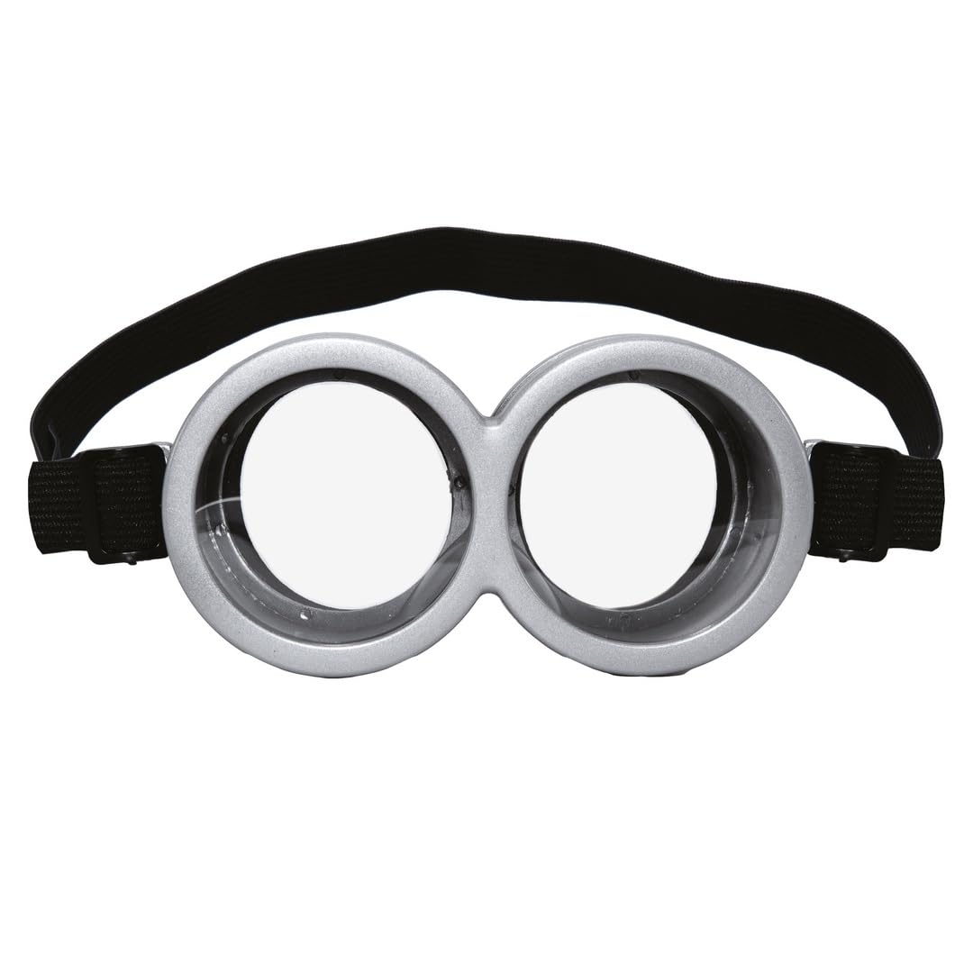 P'TIT CLOWN - 17490 - Lunettes Bonhomme Jaune - Lunettes Fantaisies sans correction - Funny Party Glasses - Accessoires Déguisement Carnaval, Cosplay, Halloween, Soirée