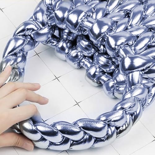 Hilo metálico súper suave de alta gama para tejer con brazo 4