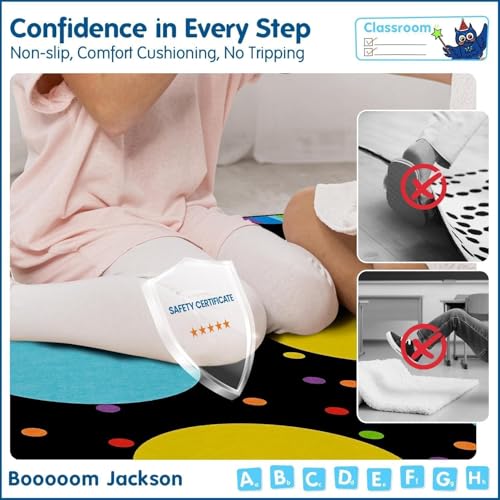 Tapete Booooom Jackson 157 x 91 cm Nylon Colorido miniatura 5