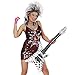 WIDMANN 04814 hinchable Rock Star Guitarra, unisex ? Adultos, color blanco/negro, talla...