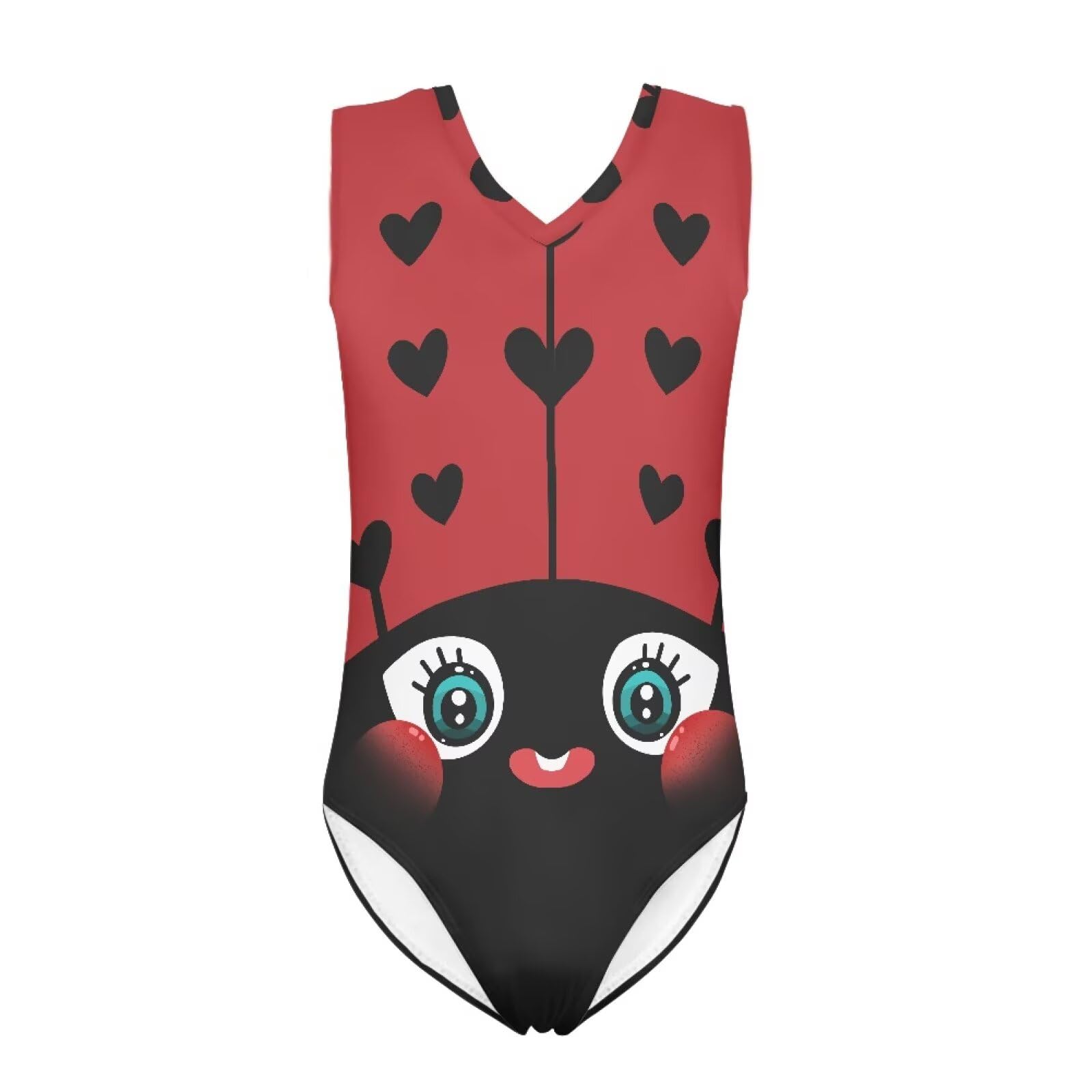 Bulopur Girls' One-Piece Swimwear Age 3-14 Years Teens Little Kids Polyester Swimsuits Sleeveless Bathing Suit