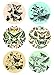 Natural History: Label & Sticker Book (Multilingual Edition) (English, Spanish, French and German Edition)