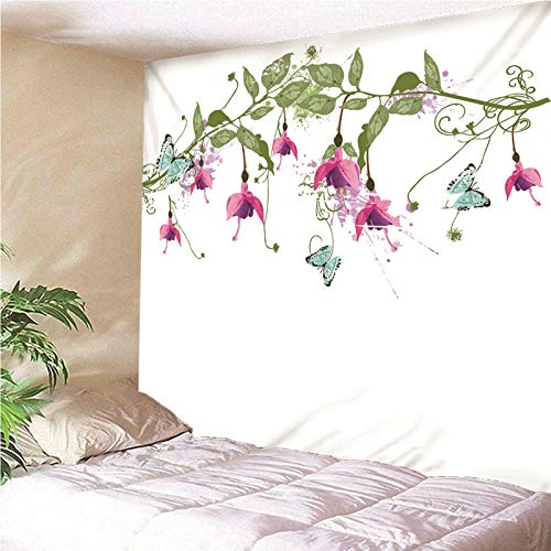 Tapiz de pared minimalista KnSam 150x150, mantel de poliéster y toalla lavable para playa 5