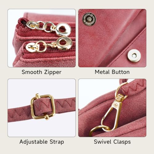 Image of Crossbody Purse, PU Leather Women's Crossbody Handbags Small Crossbody Bags for Women and Girls, Crossbody Handbag