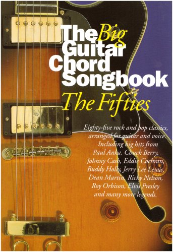 Big Guitar Chord Songbook: The Fifties