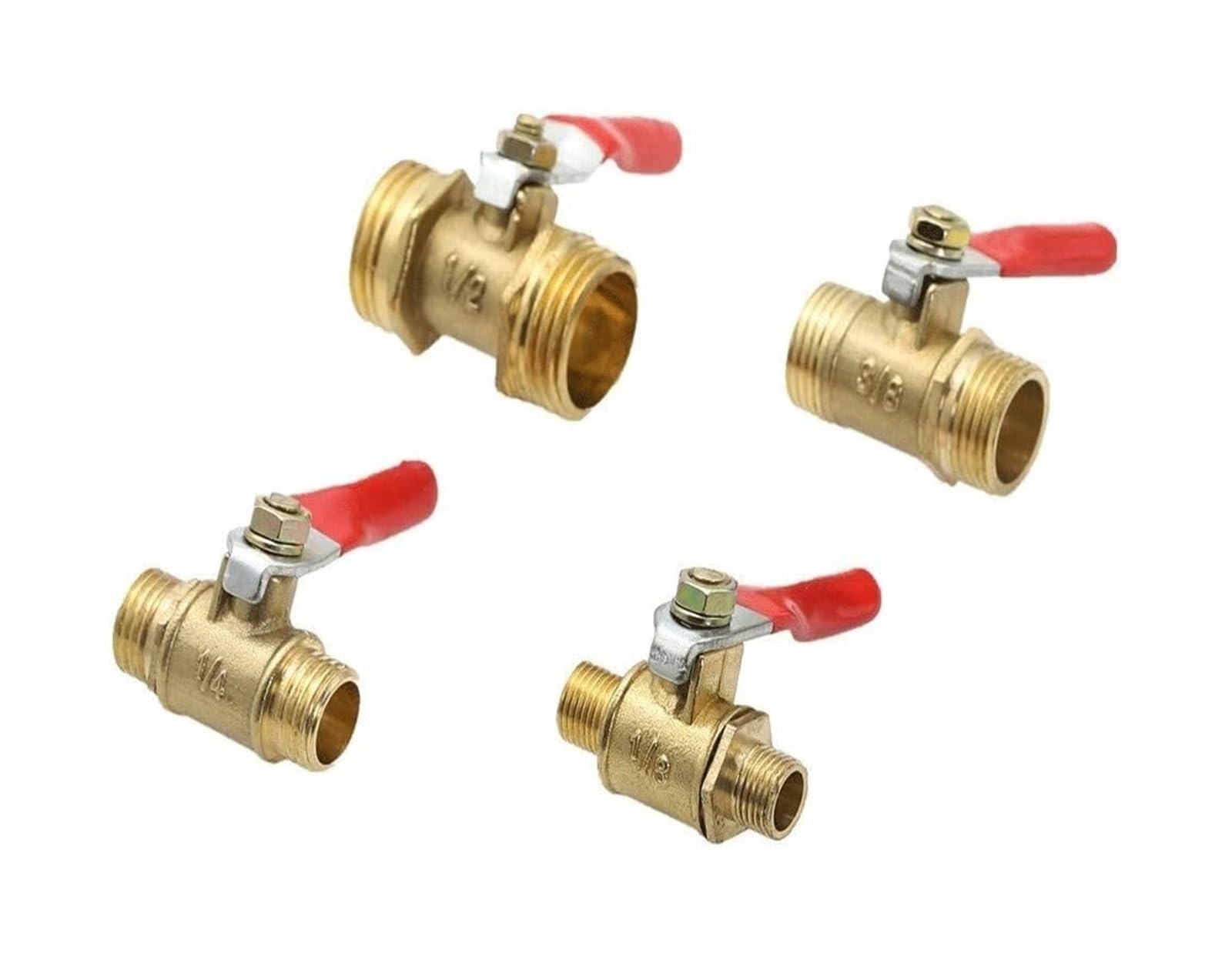 1/8-1/2" Mini Vanne Pneumatique Mâle(1/2")
