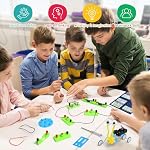 STEM Kits de science pour enfants 6-8, Jouets éducatifs pour enfants 8-10, Jouet Robot Essais de sciences électroniques Kit de construction de l'ingénierie, jouets Cadeaux d'anniversaire pour les garçons de 6-12 ans