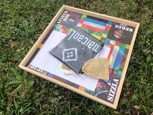 Jamaicanludo JMLRL01A Jamaican Ludo Reggae Legends Edition | Ideal Gift Idea | Dad Birthday | Mom Birthday | Grandparents Gift | Outdoor Events | Family Game Night | Board Game Fun Multiplayer thumb #1