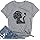 Camiseta feminina Black Queen Empowerment Black Girl Magic Strong manga curta, 5 - Cinza, G