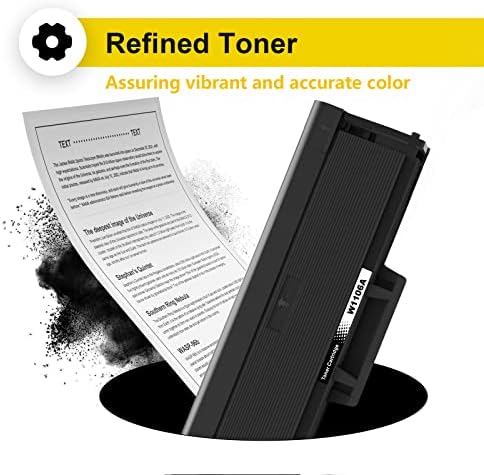 Colorfly 106A Toner Cartridges Compatible for HP 106A W1106A Replacement for Laser 107a 107r 107w MFP 135a 135r 135w 135wg MFP 137fnw 137fwg (1 Black)