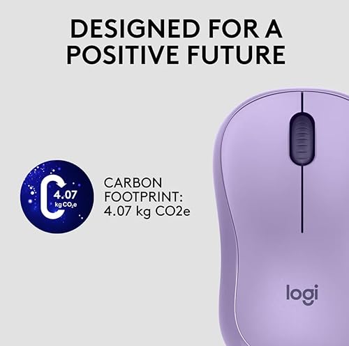 Miniatura 4 de Logitech Ratón inalámbrico silencioso, morado (renovado)