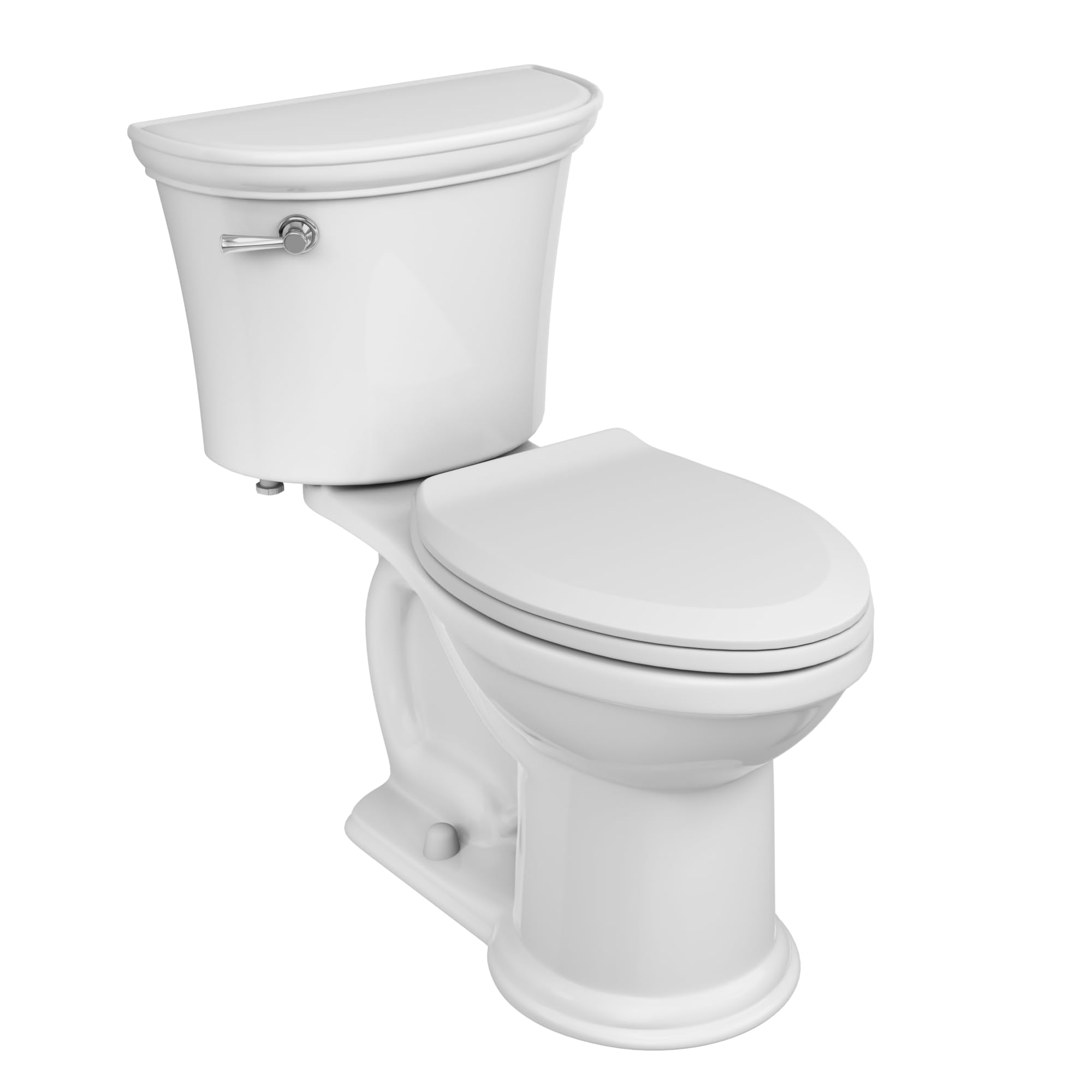 TANK ONLY NOT FULL TOLIET American Standard 611AA001.020 Heritage VorMax Two-Piece Toilet with Slow-Close Seat and Wax Ring, Elongated Front, Chair Height, White, 1.28 gpf
