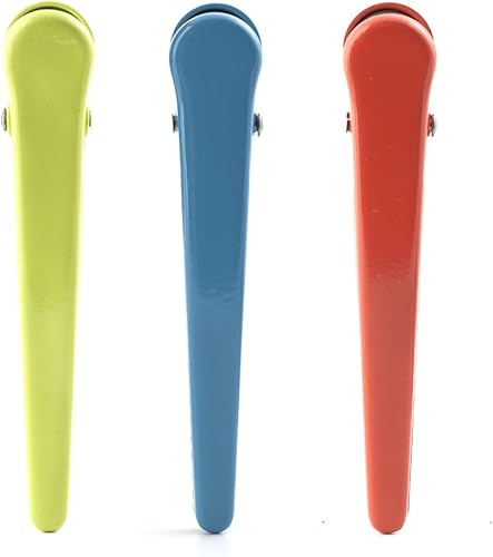 Miniatura 6 de Kikkerland Juego de 8 clips para bolsas de arco iris multicolor