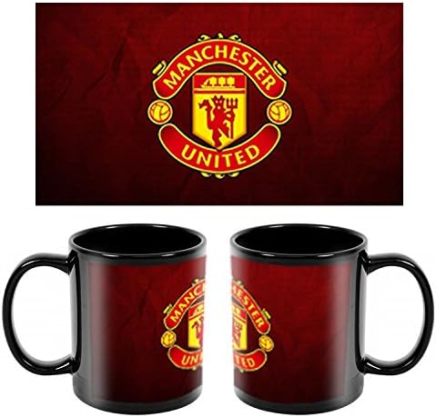 Ceramic Printed Mug - Black, 325 ml