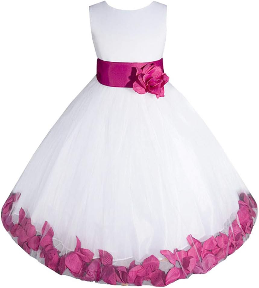 AMJ Dresses Inc Baby-Girls' Christening Birthday Party Wedding Flower Girl Dress