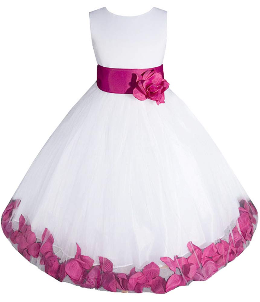 AMJ Dresses Inc Baby-Girls' Christening Birthday Party Wedding Flower Girl Dress