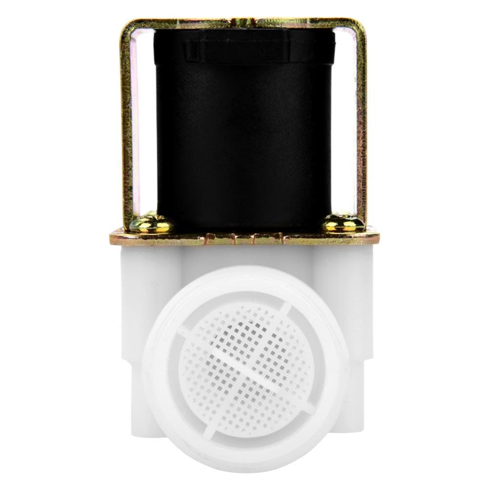 Vanne d'entrée d'eau N/C, DC 12 V DN20 G3/4 électrovanne magnétique électrique vanne électromagnétique en plastique normalement fermée interrupteur d'entrée d'eau