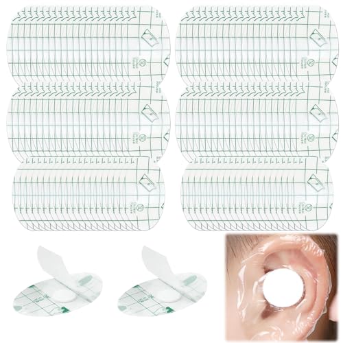 Waterproof Disposable Ear Stickers for Shower (120 PCS)