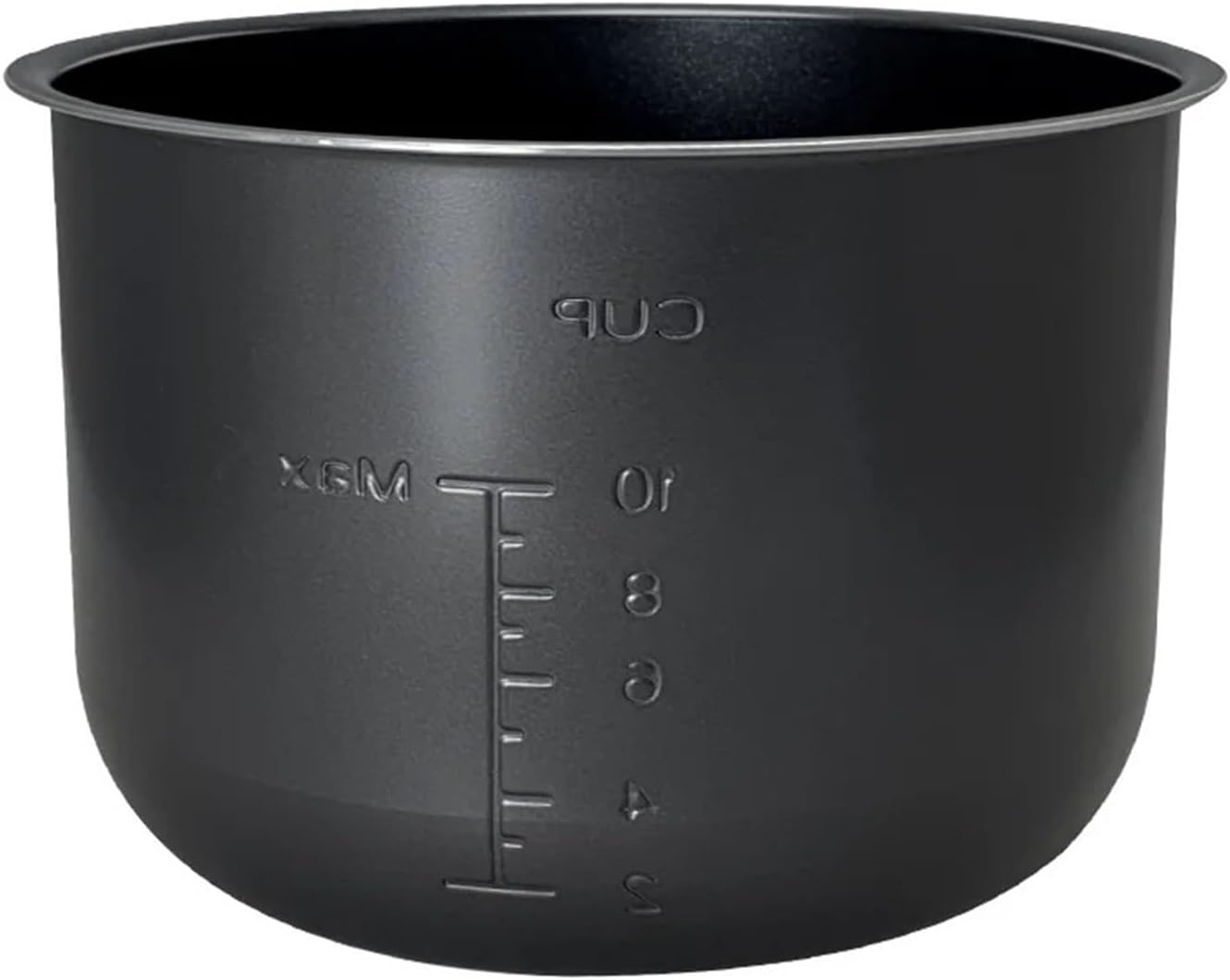 Electric Pressure Cooker Liner 5L Non-Stick Rice Pot Gall Black Crystal Inner Accessories Parts Cooking Only，Compatible for Midea