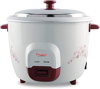Prestige PRWO 1Liters Red Colour Rice Cooker