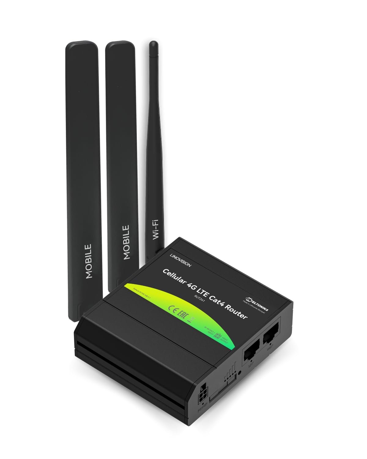 RUT241 LTEルーター TELTONIKA テルトニカ TELTONIKA 個人、法人、産業用4G / LTE WiFiルーター RUT240