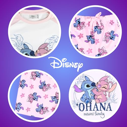 Pyjama en coton doux Stitch résout les nuits chaudes des filles