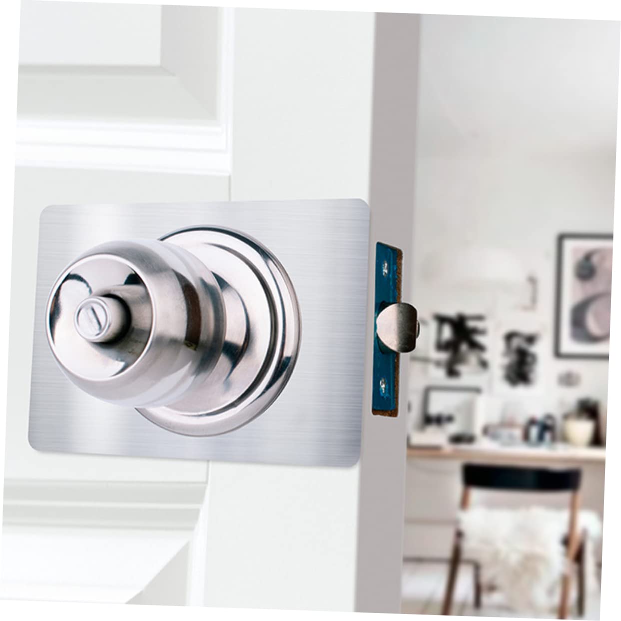 Tofficu 10 ensembles Pièce De Réparation De Serrure De Porte Gâche Plaque De Protection De Porte Plaque De Renfort De Porte Fix Renforcer Les Plaques De Porte Plaque De 2 pièces * 10